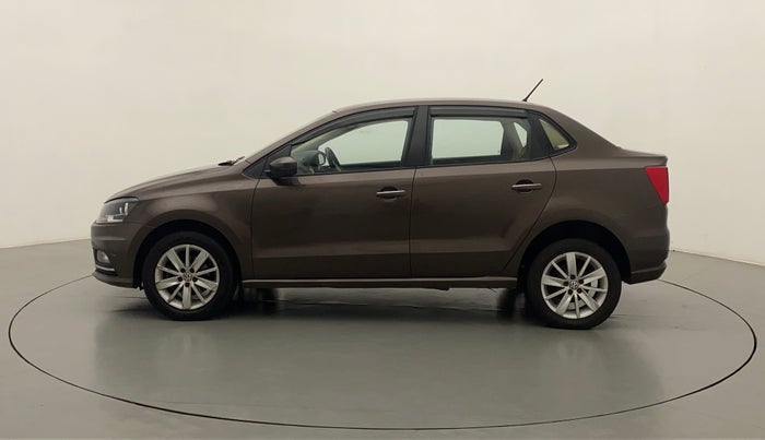 2017 Volkswagen Ameo HIGHLINE PLUS 1.5L AT 16 ALLOY, Diesel, Automatic, 1,02,724 km, Left Side