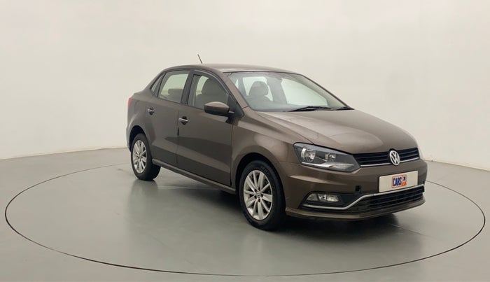 2017 Volkswagen Ameo HIGHLINE PLUS 1.5L AT 16 ALLOY, Diesel, Automatic, 1,02,724 km, SRP