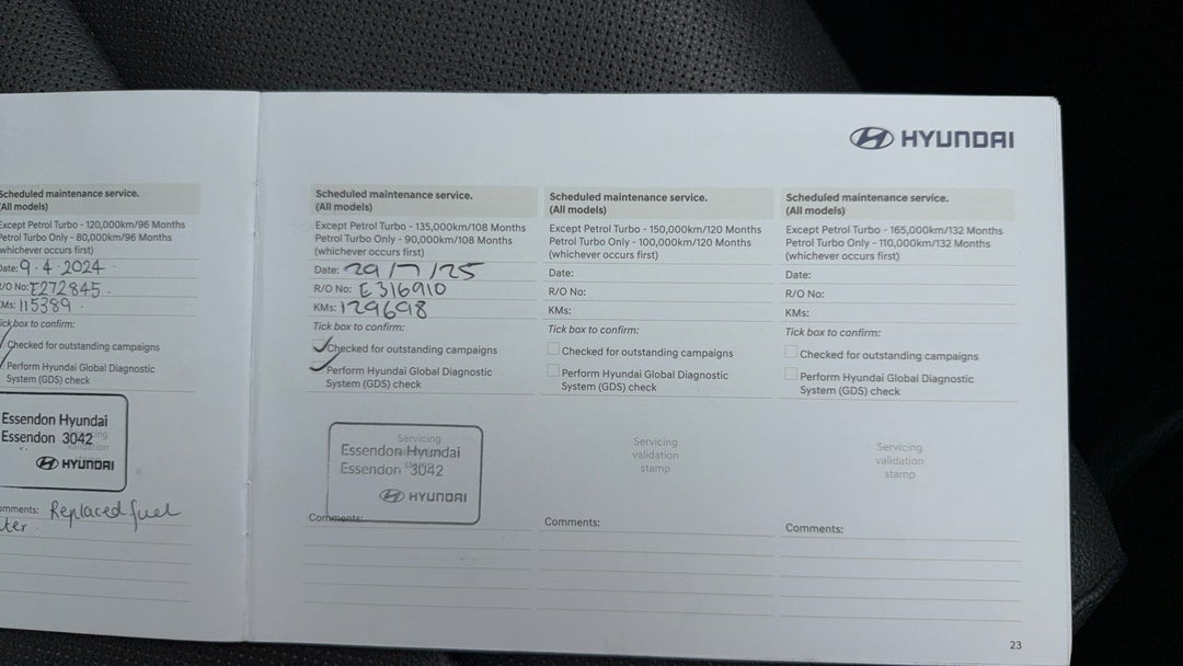 2018 Hyundai Tucson Active X (fwd), Automatic, 138926 km, Service History