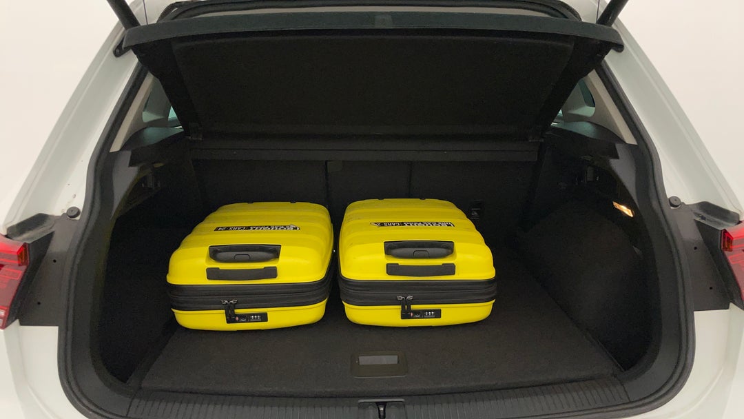 Boot Inside View with Luggage