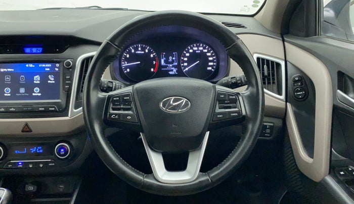 2019 Hyundai Creta SX 1.6 PETROL, Petrol, Manual, 48,657 km, Steering Wheel Close Up