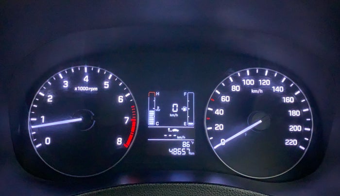 2019 Hyundai Creta SX 1.6 PETROL, Petrol, Manual, 48,657 km, Odometer Image