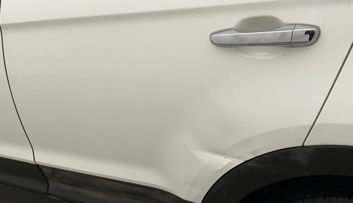 2019 Hyundai Creta SX 1.6 PETROL, Petrol, Manual, 48,657 km, Rear left door - Slightly dented