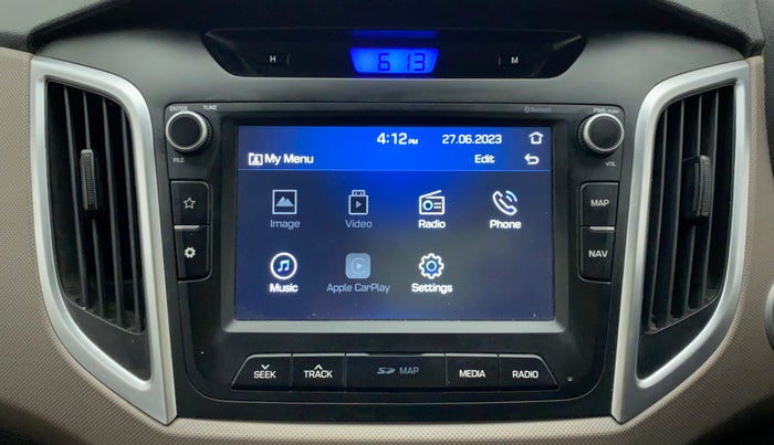 2019 Hyundai Creta SX 1.6 PETROL, Petrol, Manual, 48,657 km, Infotainment System