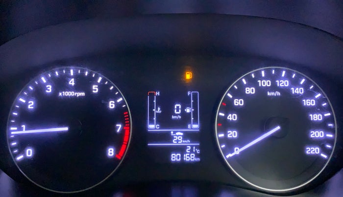2016 Hyundai Elite i20 SPORTZ 1.2, Petrol, Manual, 80,267 km, Odometer Image