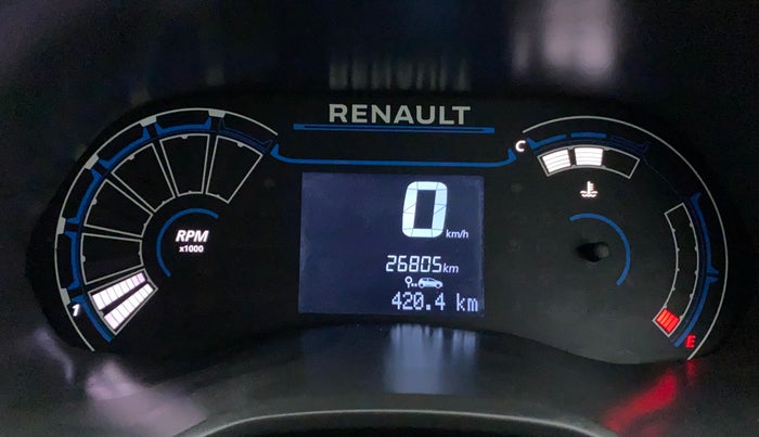 2019 Renault TRIBER RXZ, Petrol, Manual, 26,805 km, Odometer Image