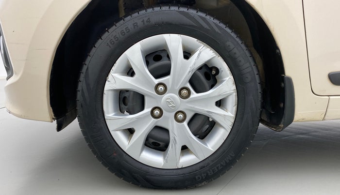 2014 Hyundai Grand i10 SPORTZ 1.2 KAPPA VTVT, Petrol, Manual, 49,751 km, Left Front Wheel