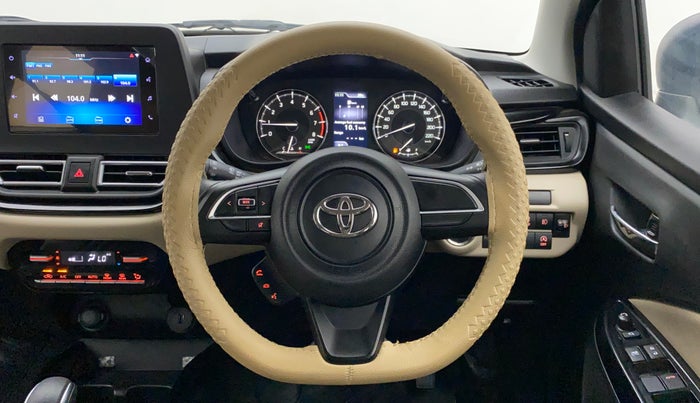 2023 Toyota Glanza G AMT, Petrol, Automatic, 1,724 km, Steering Wheel Close Up