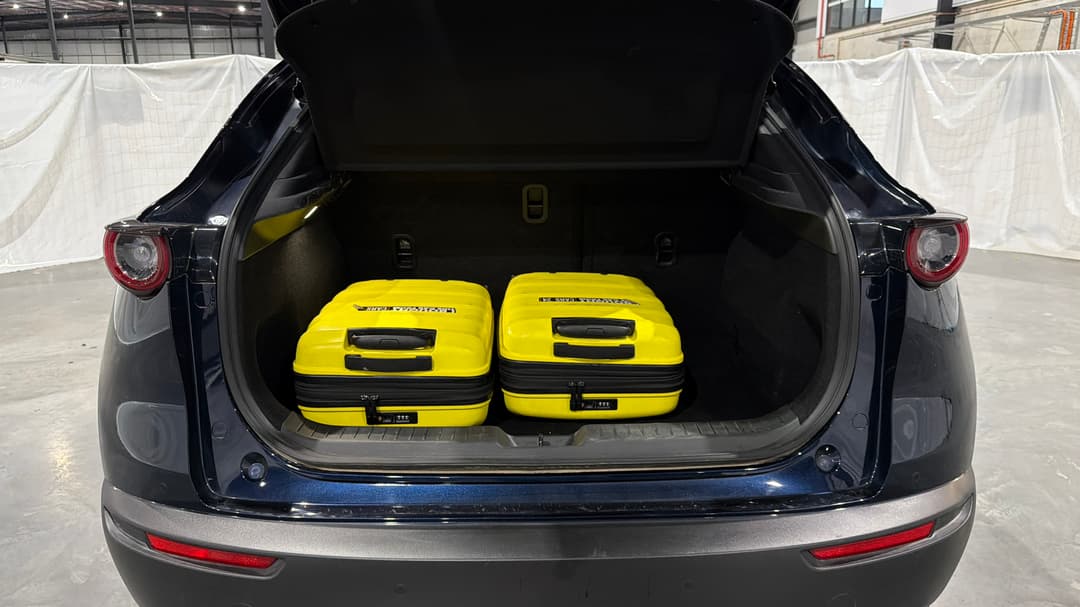 2026 Mazda CX-30 G20 Pure (FWD), Automatic, 13947 km, Boot Inside View with Luggage