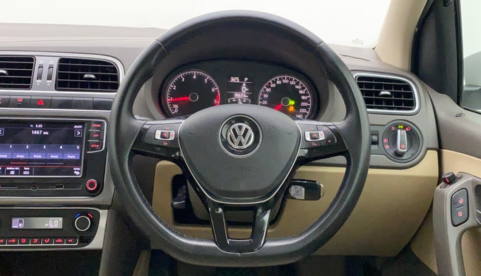 2020 Volkswagen Vento HIGHLINE 1.0L TSI AT, Petrol, Automatic, 36,633 km, Steering Wheel Close Up