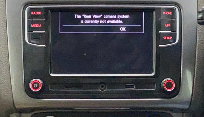 2020 Volkswagen Vento HIGHLINE 1.0L TSI AT, Petrol, Automatic, 36,633 km, Infotainment system - Reverse camera not working