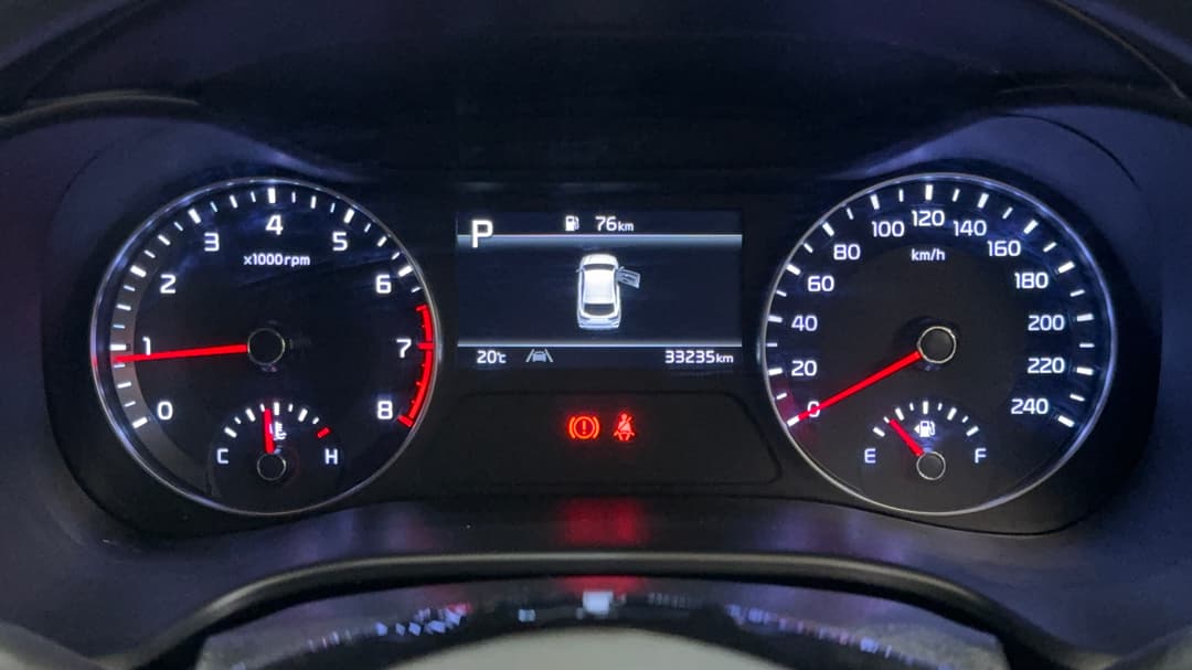 2024 Kia Cerato S, Automatic, 33235 km, Odometer View