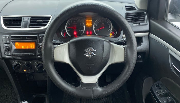 2017 Maruti Swift VXI D, CNG, Manual, 92,243 km, Steering Wheel Close Up