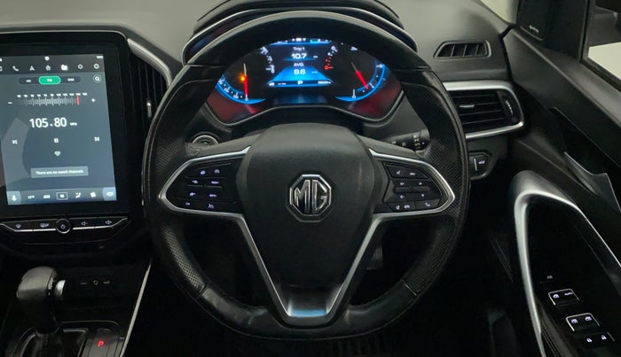 2019 MG HECTOR SHARP 1.5 DCT PETROL, Petrol, Automatic, 18,601 km, Steering Wheel Close Up
