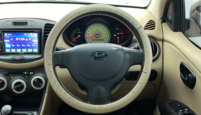 2009 Hyundai i10 MAGNA 1.2, Petrol, Manual, Steering Wheel Close Up