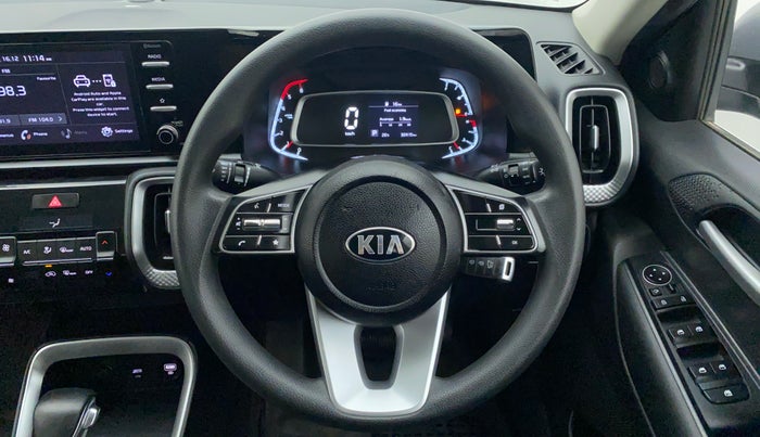2021 KIA SONET HTK+ 1.5 D AT, Diesel, Automatic, 32,686 km, Steering Wheel Close Up