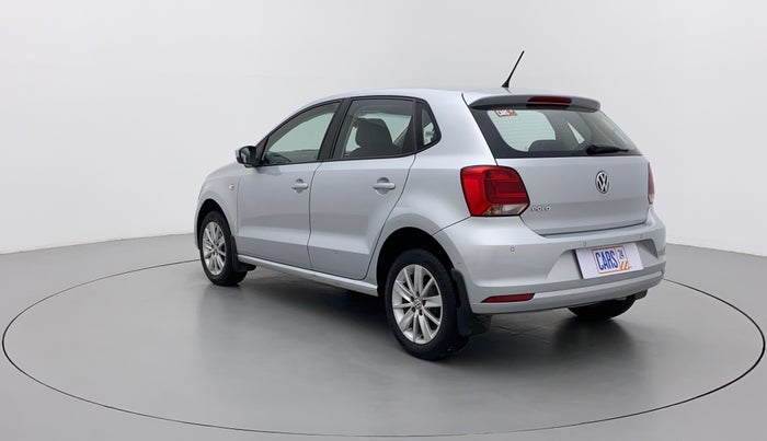 2014 Volkswagen Polo HIGHLINE1.2L, Petrol, Manual, 1,08,304 km, Left Back Diagonal