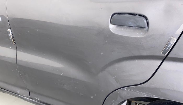 2019 Maruti S PRESSO LXI, CNG, Manual, 89,722 km, Rear left door - Slightly dented