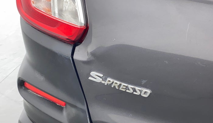 2019 Maruti S PRESSO LXI, CNG, Manual, 89,722 km, Dicky (Boot door) - Slightly dented