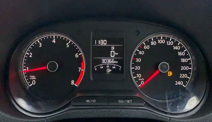 2017 Volkswagen Ameo HIGHLINE 1.2, Petrol, Manual, 30,407 km, Odometer Image