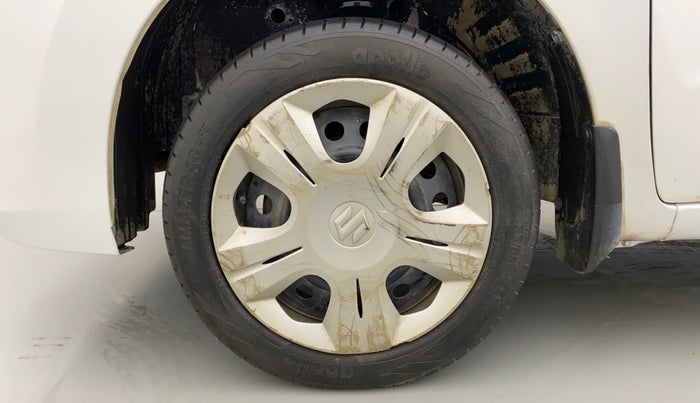 2013 Maruti Wagon R 1.0 VXI, Petrol, Manual, 66,691 km, Left Front Wheel