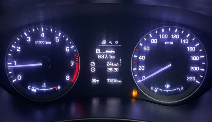 2014 Hyundai Elite i20 ASTA 1.2, CNG, Manual, 77,482 km, Odometer Image