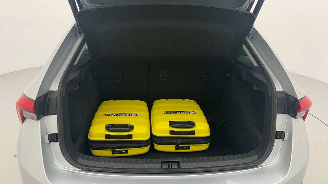 Boot Inside View with Luggage