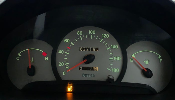 2014 Hyundai Santro Xing GLS, Petrol, Manual, 44,196 km, Odometer Image