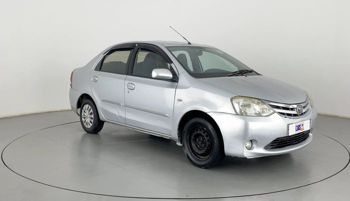 2011 Toyota Etios G, CNG, Manual, 73,470 km, Right Front Diagonal