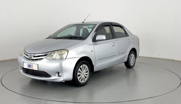 2011 Toyota Etios G, CNG, Manual, 73,470 km, Left Front Diagonal