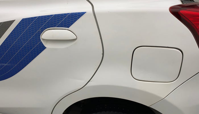 2017 Datsun Go ANNIVERSARY EDITION, Petrol, Manual, 32,611 km, Left quarter panel - Minor scratches