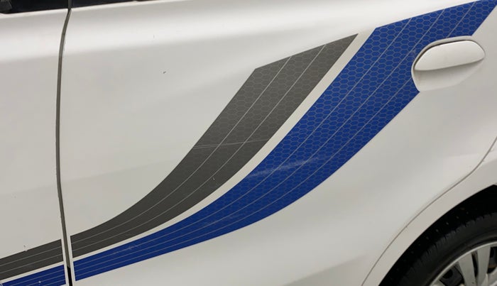 2017 Datsun Go ANNIVERSARY EDITION, Petrol, Manual, 32,611 km, Rear left door - Minor scratches