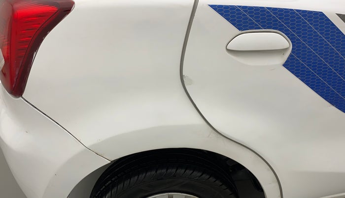 2017 Datsun Go ANNIVERSARY EDITION, Petrol, Manual, 32,611 km, Right quarter panel - Minor scratches