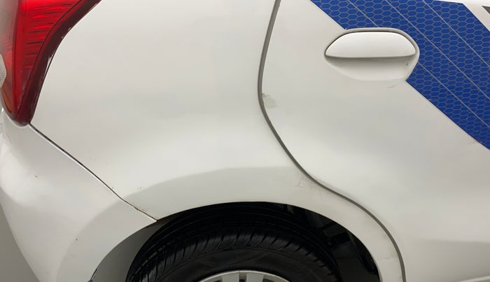 2017 Datsun Go ANNIVERSARY EDITION, Petrol, Manual, 32,611 km, Right quarter panel - Paint has minor damage