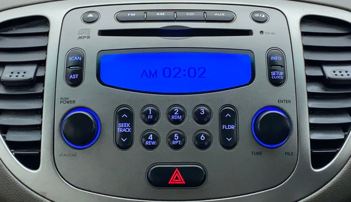 2012 Hyundai i10 SPORTZ 1.2 KAPPA2, Petrol, Manual, 28,604 km, Infotainment System