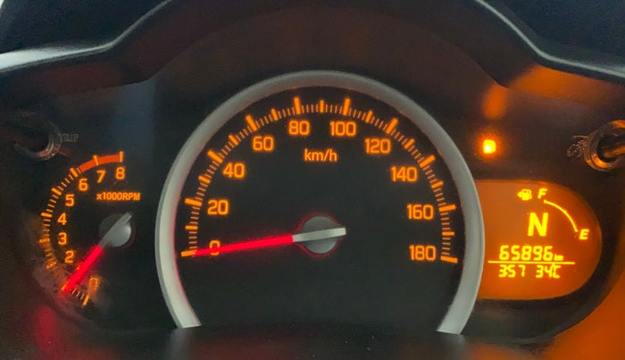 2016 Maruti Celerio VXI AMT, Petrol, Automatic, 65,895 km, Odometer Image