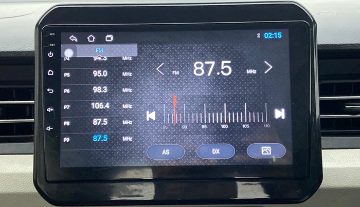 2018 Maruti IGNIS ZETA 1.2 AMT, Petrol, Automatic, 46,318 km, Touchscreen Infotainment System