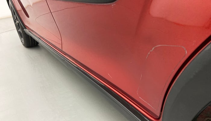 2018 Maruti IGNIS ZETA 1.2 AMT, Petrol, Automatic, 46,318 km, Rear left door - Slightly dented