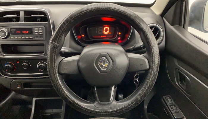 2017 Renault Kwid RXL, Petrol, Manual, 9,840 km, Steering Wheel Close Up