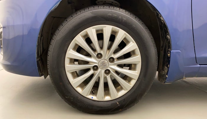 2018 Maruti Ciaz ZETA 1.4  AT PETROL, Petrol, Automatic, 84,490 km, Left Front Wheel