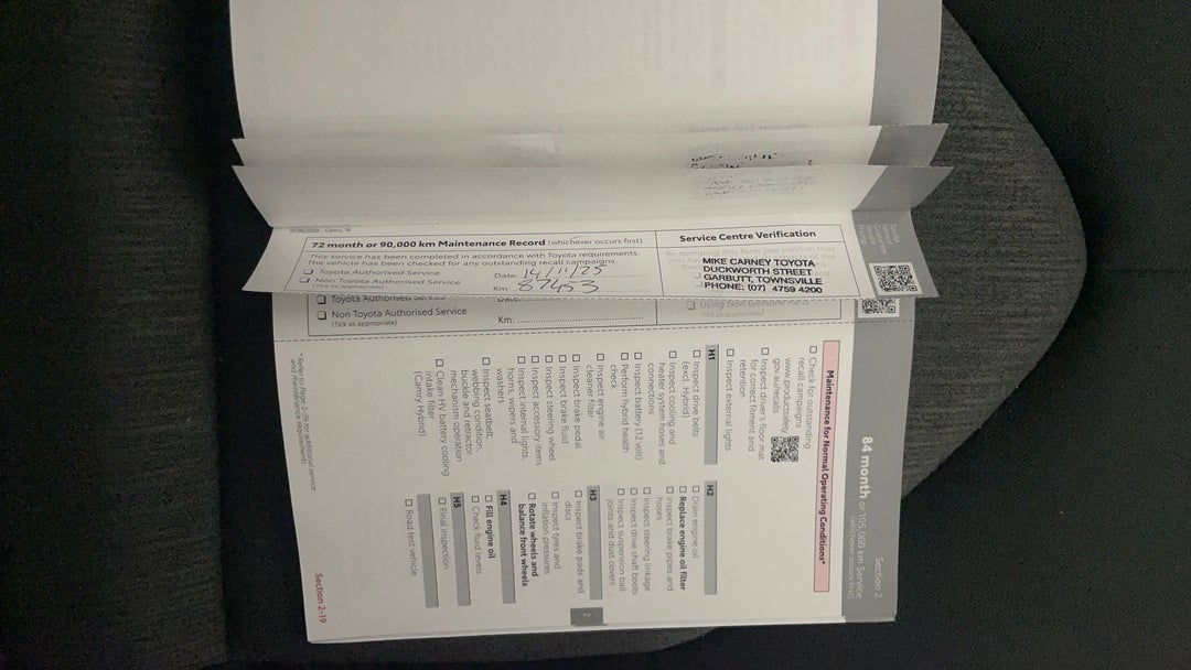 2020 Toyota Camry Ascent Sport Hybrid, Automatic, 90346 km, Service History