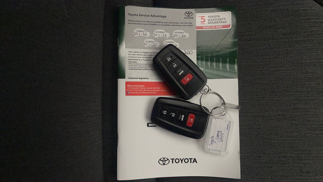 2020 Toyota Camry Ascent Sport Hybrid, Automatic, 90346 km, Key Close-up