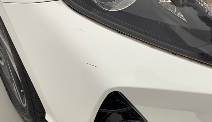 2021 Hyundai NEW I20 ASTA (O) 1.2 MT, Petrol, Manual, 23,738 km, Front bumper - Minor scratches