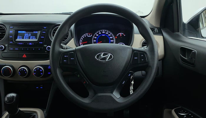 2019 Hyundai Grand i10 MAGNA 1.2 VTVT, Petrol, Manual, 34,989 km, Steering Wheel Close Up