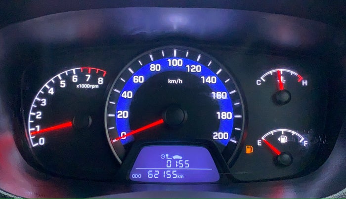 2015 Hyundai Xcent SX 1.2 OPT, Petrol, Manual, 62,256 km, Odometer Image