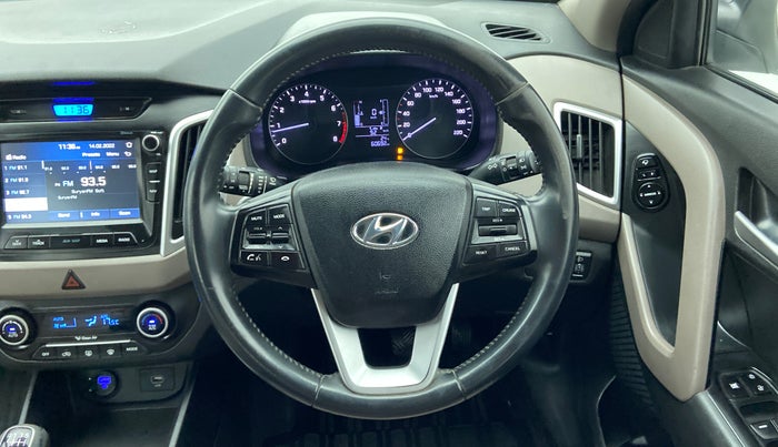 2018 Hyundai Creta 1.6 SX VTVT, Petrol, Manual, 60,625 km, Steering Wheel Close Up