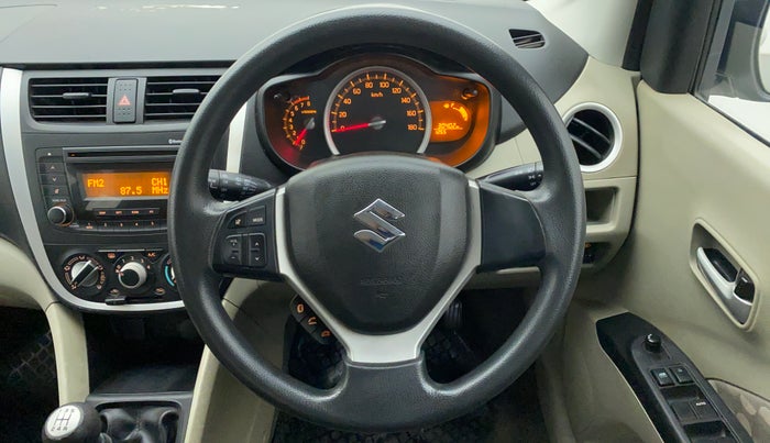 2014 Maruti Celerio ZXI OPT, Petrol, Manual, 30,462 km, Steering Wheel Close Up