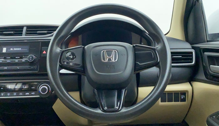 2019 Honda Amaze 1.2 V MT I-VTEC, Petrol, Manual, 38,270 km, Steering Wheel Close Up