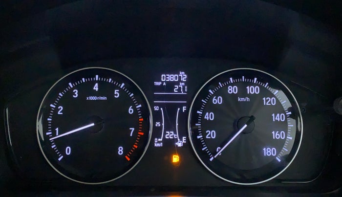 2019 Honda Amaze 1.2 V MT I-VTEC, Petrol, Manual, 38,270 km, Odometer Image