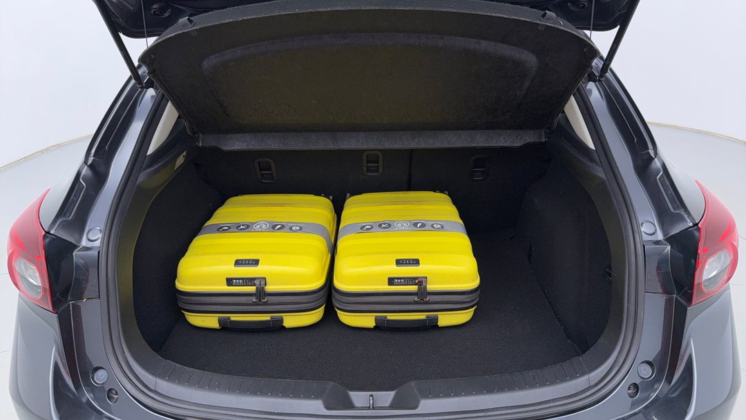 2015 Mazda 3 Sp25, Automatic, 127424 km, Boot Inside View with Luggage